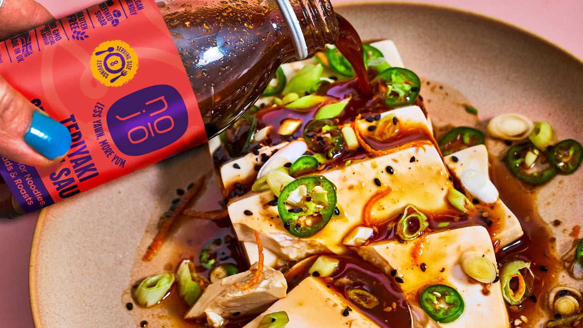 NOJO TERIYAKI SAUCE HOT STEAMED TOFU