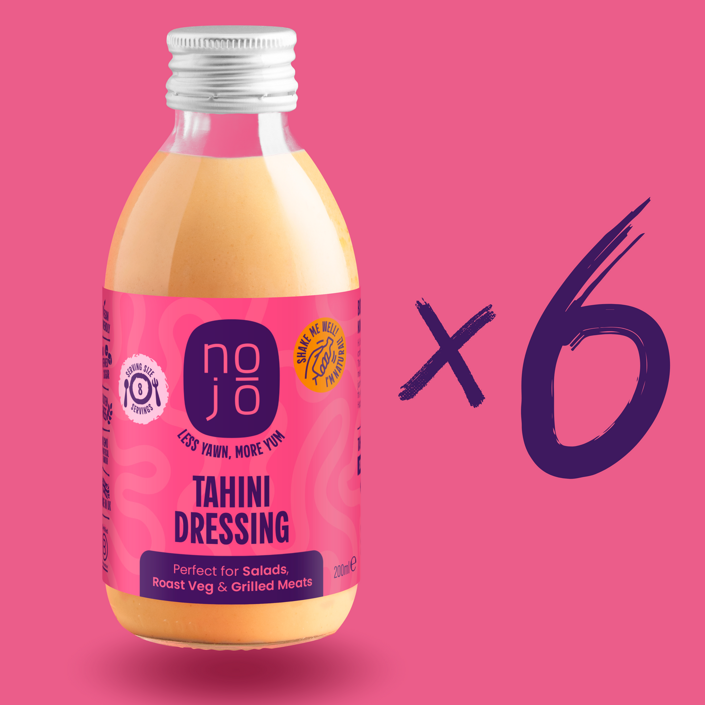 6 x Tahini Dressing | Creamy & Vegan