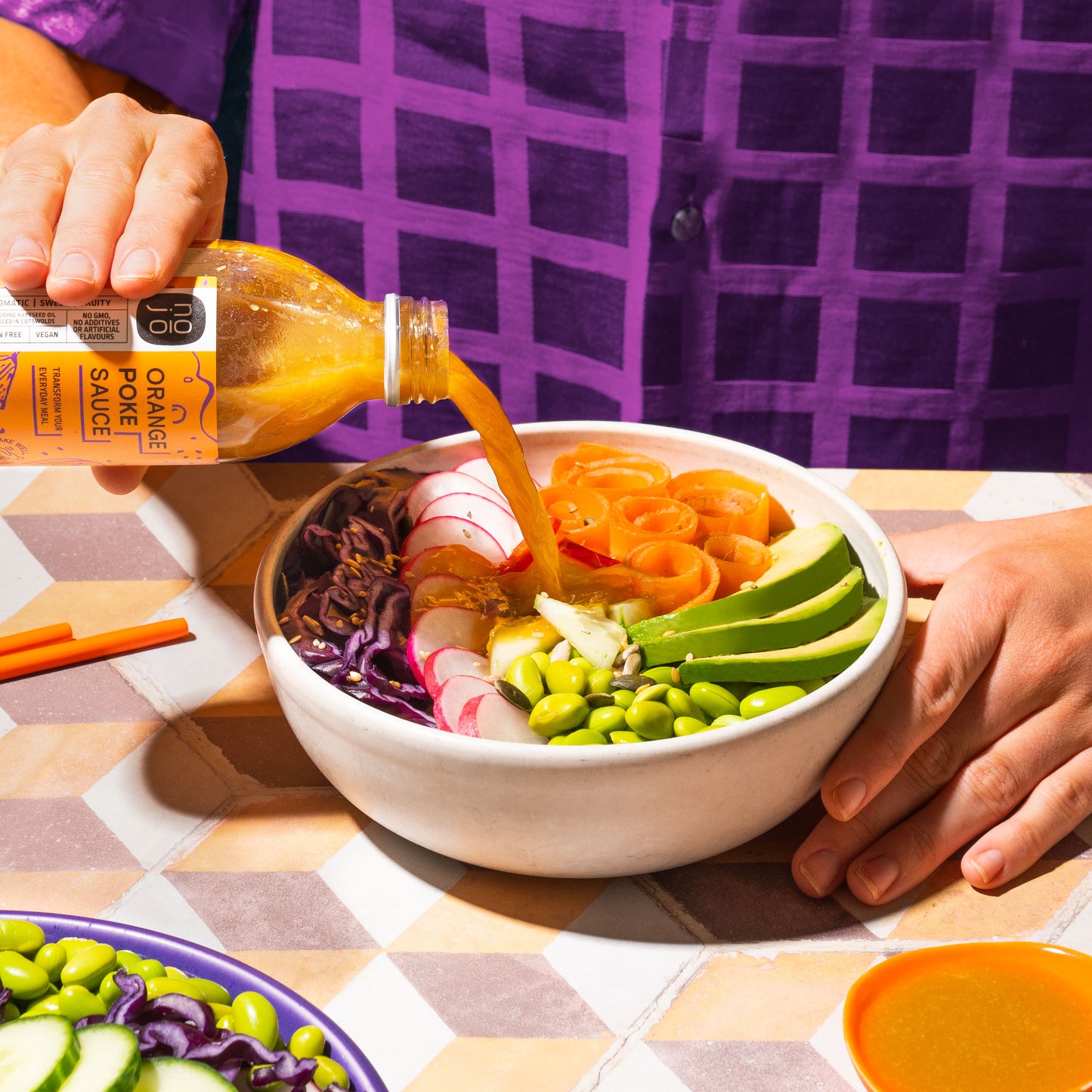 6 x NOJO Orange Poke Dressing  |Gluten-Free & Vegan