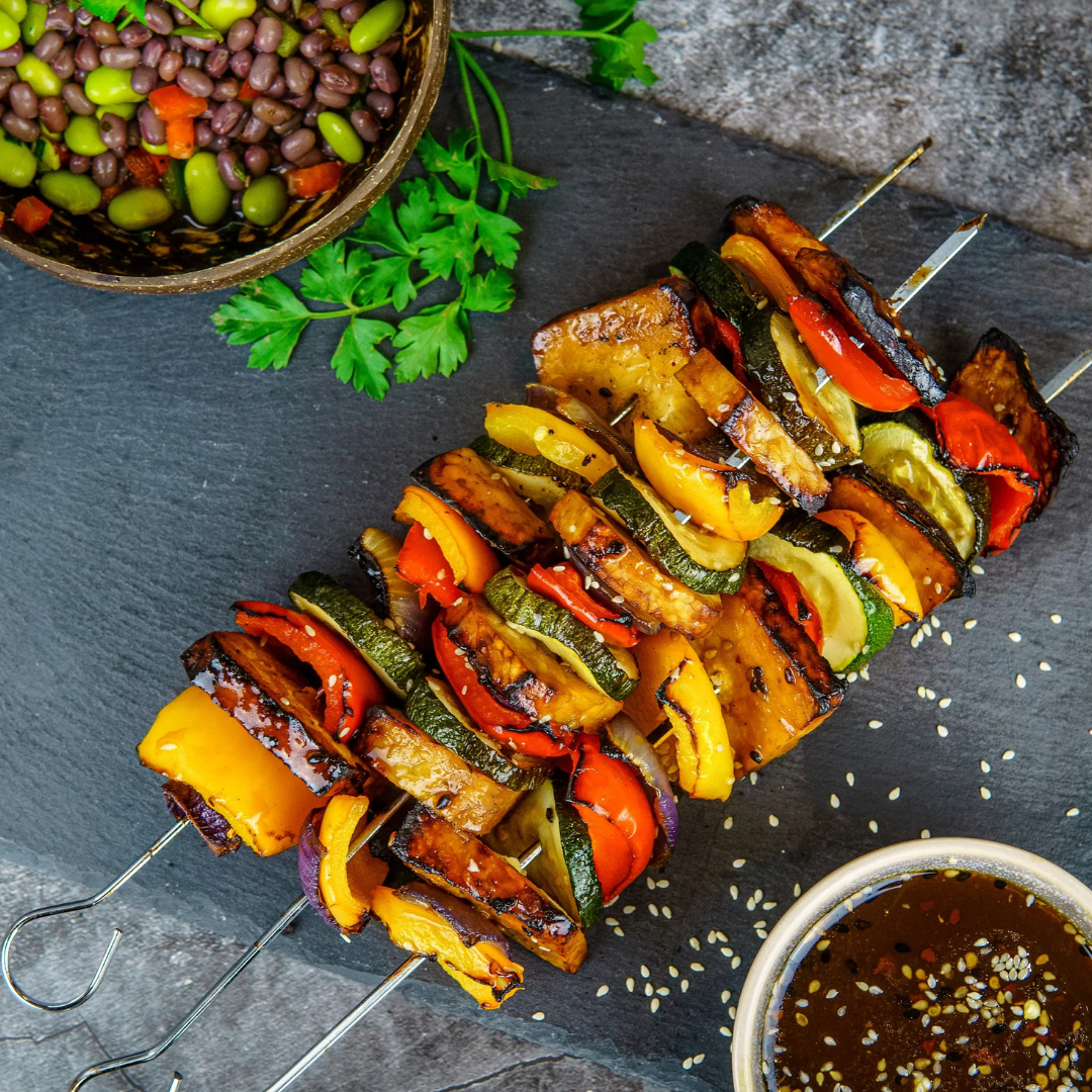 Delicious and Easy Teriyaki Veggie Skewers Recipe