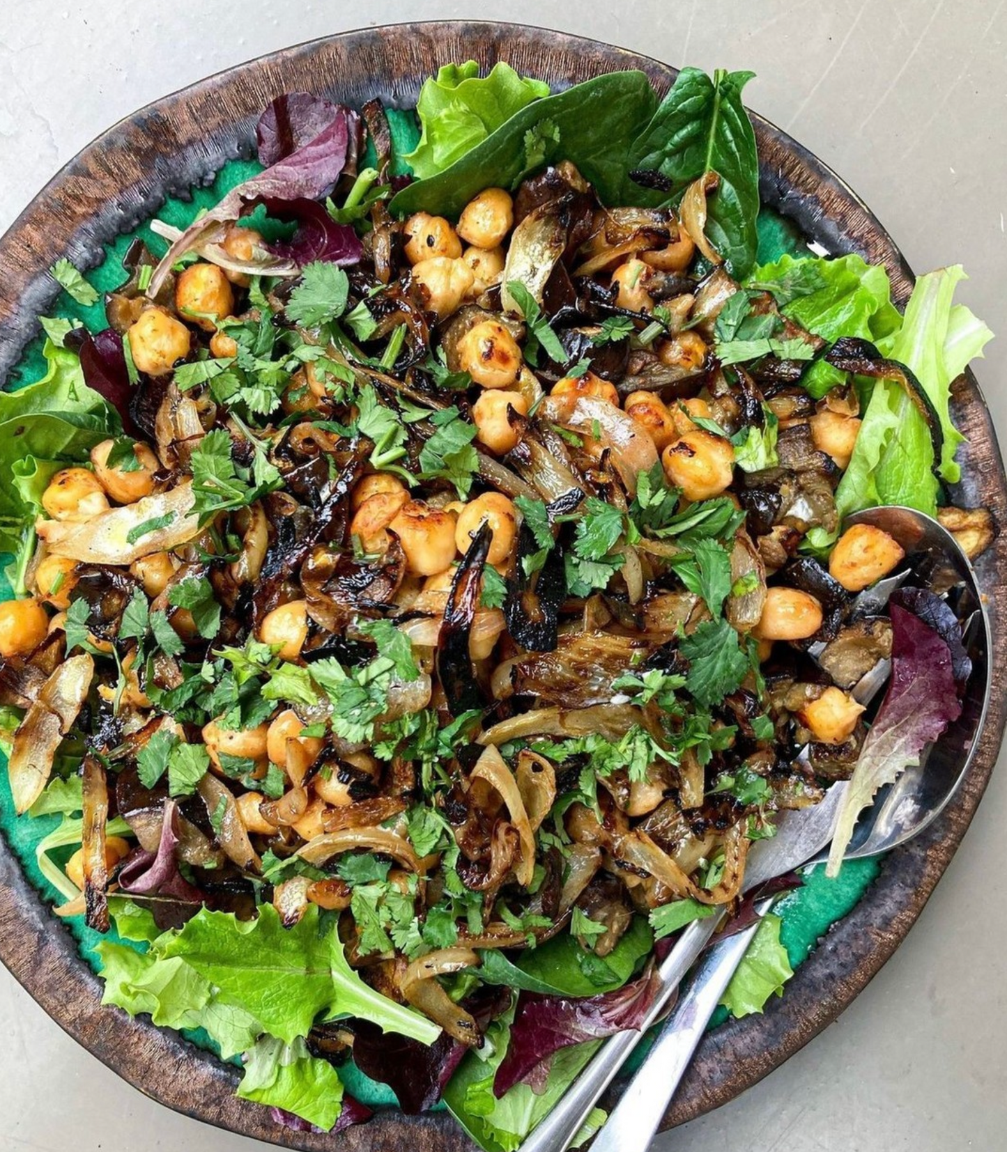 Miso Chickpea Salad