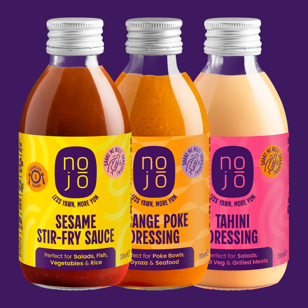 Trio Bundle (Sesame Stir-Fry Sauce, Orange Poke Dressing, Tahini Dressing)